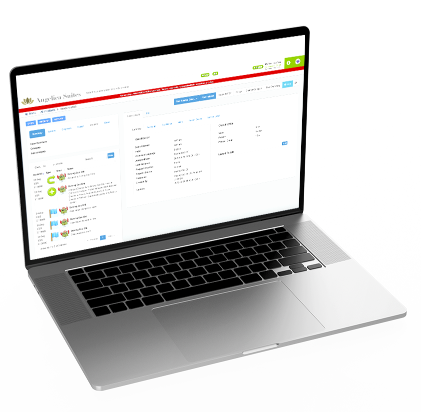laptop with nomaidx hotel portal ticketing