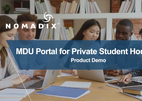MDU Portal for Private Student Housing  Product Demo